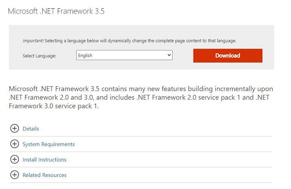  .NET Framework 3.5