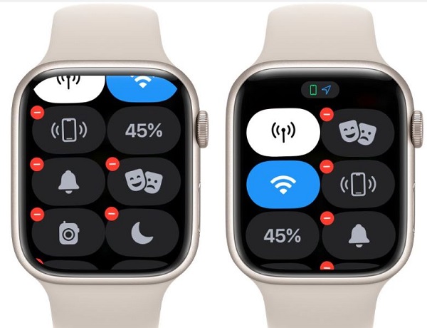 Thêm hoặc Xóa biểu tượng Trung tâm điều khiển Apple Watch