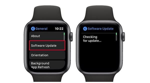Cập nhật phần mềm Apple Watch