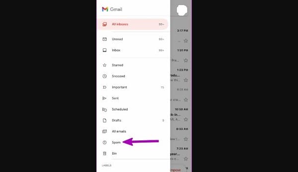 Kiểm tra lại Gmail