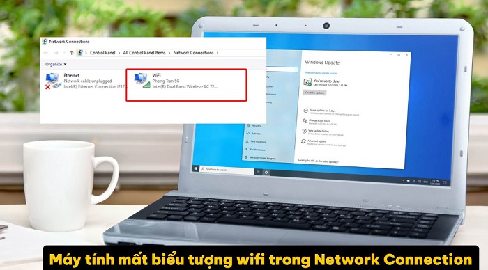 Bỏ túi cách fix lỗi mất biểu tượng wifi trong Network Connection