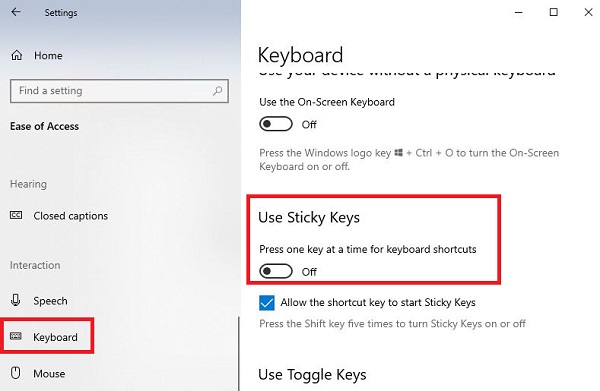 Máy tính hiện Sticky Keys khi khởi động [Đừng lo nhé]