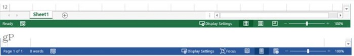 Tìm hiểu thanh customize status bar trong Word, Excel Tìm hiểu thanh customize status bar trong Word, Excel
