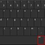ALT Tab bị đổi thành Window Tab